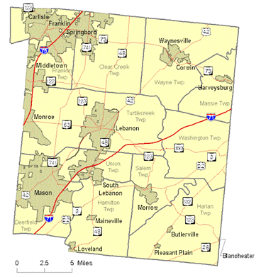 Warren County Map